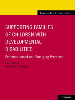 cover image of Supporting Families of Children With Developmental Disabilities